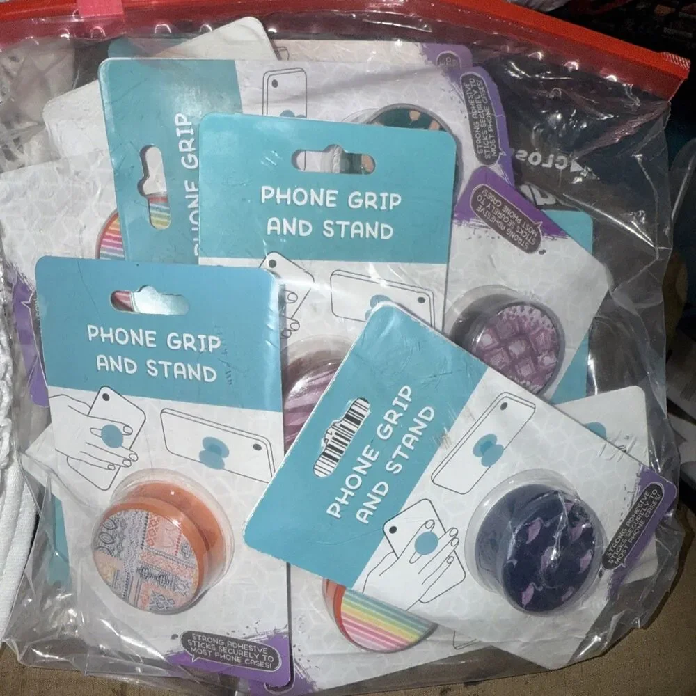 Phone Grip And Stand Pack Of 20 Multiple random Designs